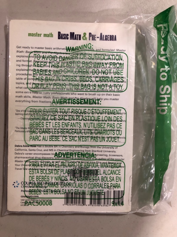 Photo 1 of Master Math: Basic Math and Pre-Algebra