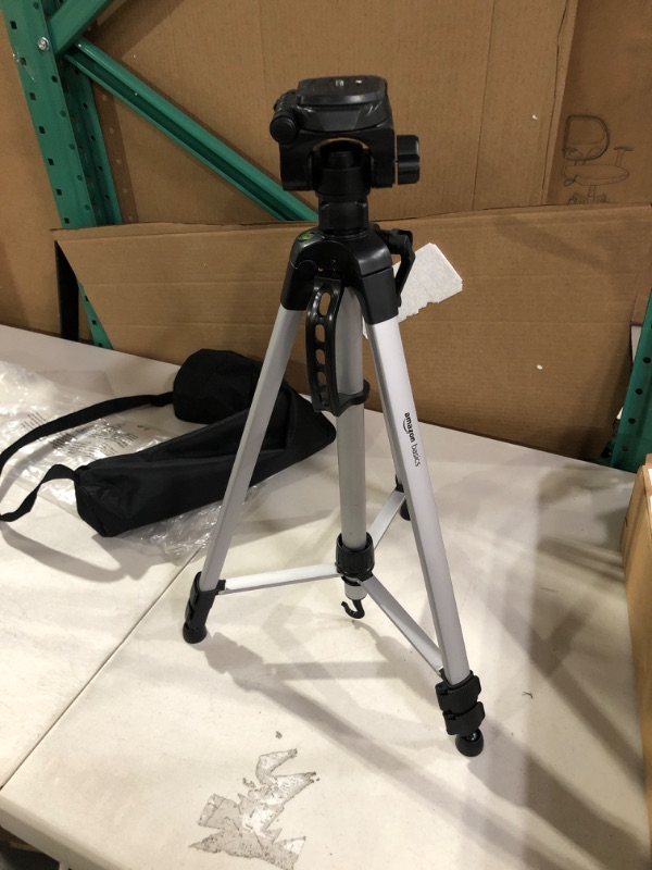 Photo 2 of Amazon Basics 60-Inch Lightweight Tripod with Bag 60-Inch Tripod Only