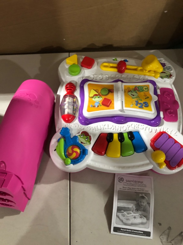 Photo 2 of LeapFrog Learn and Groove Musical Table (Frustration Free Packaging), Pink Pink Frustration-Free Packaging