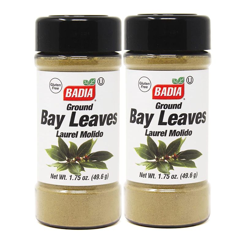 Photo 1 of 2 PACK Ground Bay Leaves Powder / Laurel en polvo Molido Kosher 2x1.75 oz