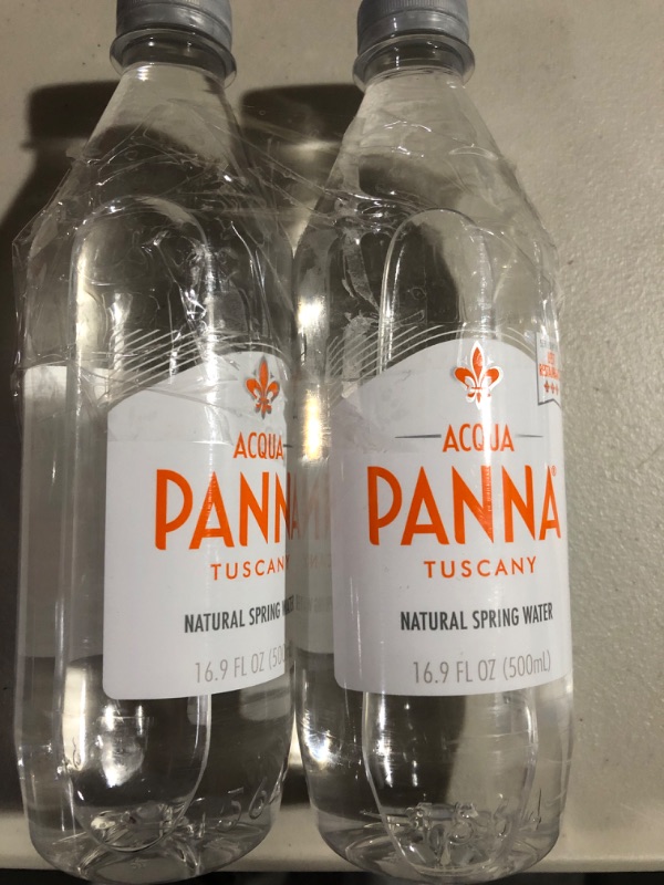 Photo 1 of 2PACK Acqua PANNA Tuscany natural spring water 