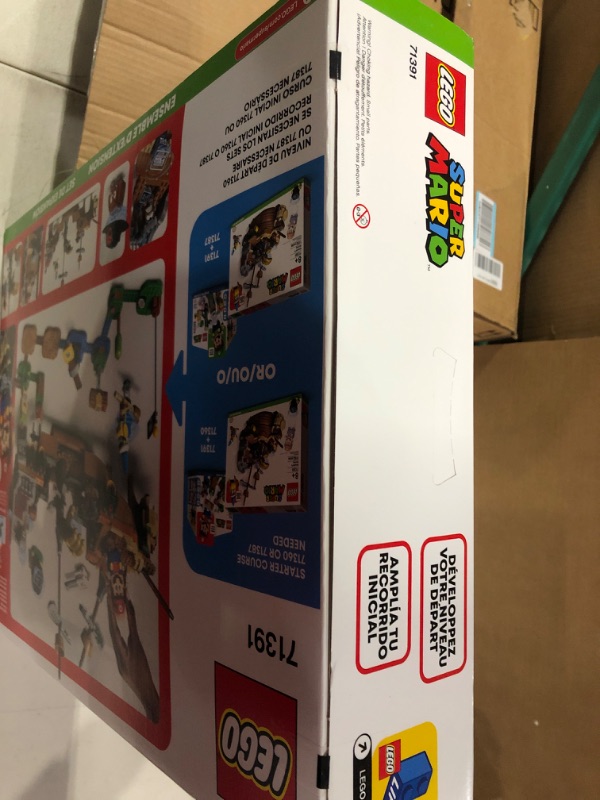 Photo 1 of LEGO Super Mario Bowser’s Airship Expansion Set 71391 Building Kit (1,152 Pieces) Frustration-Free Packaging