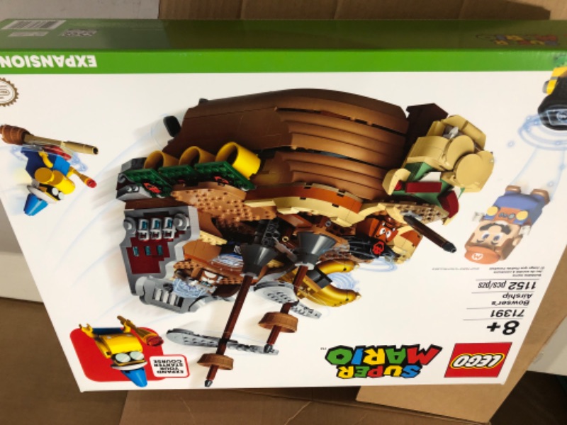 Photo 2 of LEGO Super Mario Bowser’s Airship Expansion Set 71391 Building Kit (1,152 Pieces) Frustration-Free Packaging