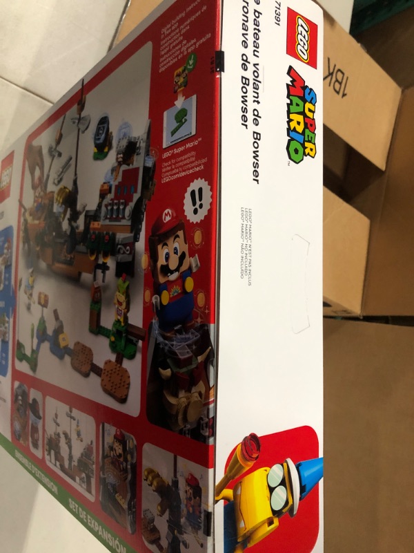 Photo 3 of LEGO Super Mario Bowser’s Airship Expansion Set 71391 Building Kit (1,152 Pieces) Frustration-Free Packaging