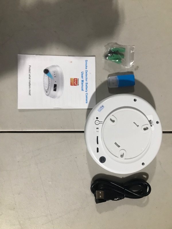 Photo 1 of Hidden Camera Smoke Detector - Spy Camera 180 Days Standby Mini HD 1080P WiFi Night Vision Motion Detection Video Recorder Real-Time View