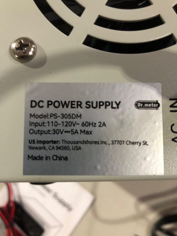 Photo 4 of DC Power Supply