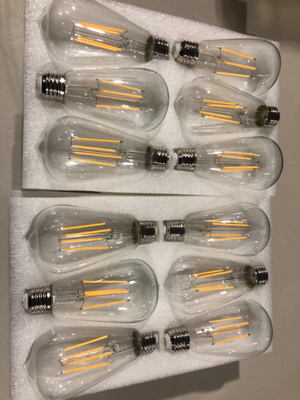 Photo 2 of 12Packs Vintage LED Edison Bulbs