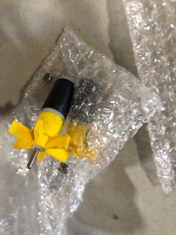 Photo 1 of 2 Pieces Submersible Pump Rotor Impeller with Shaft and Bearing 16mm Replacement 