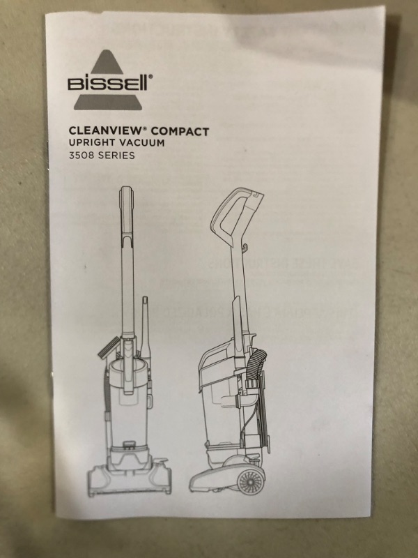 Photo 2 of BISSELL CleanView Compact Upright Vacuum, 3508