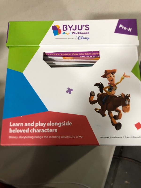 Photo 5 of BYJU’S Learning Kit: Disney, Pre-K Premium Edition (App + 9 Workbooks)