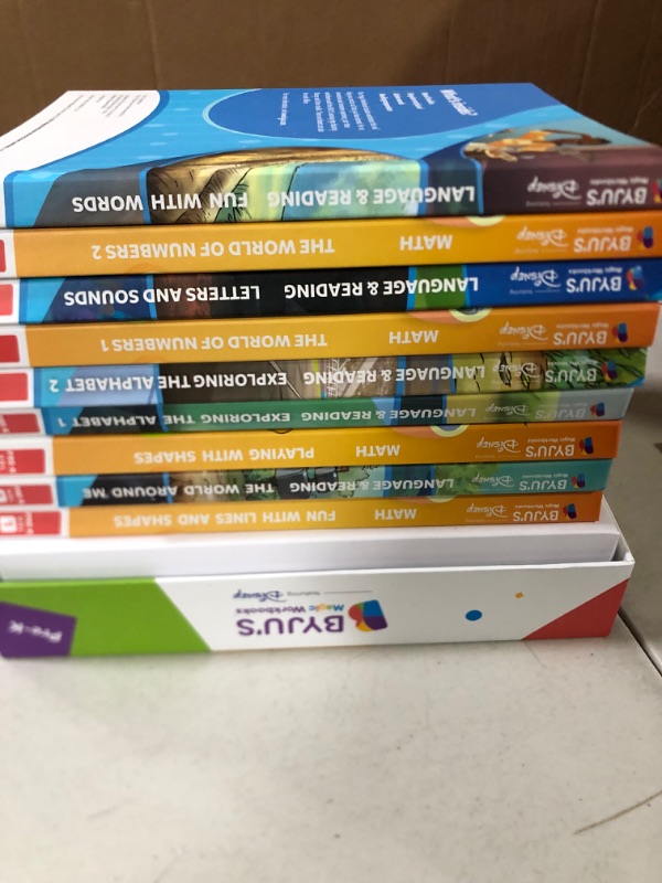 Photo 1 of BYJU’S Learning Kit: Disney, Pre-K Premium Edition (App + 9 Workbooks)