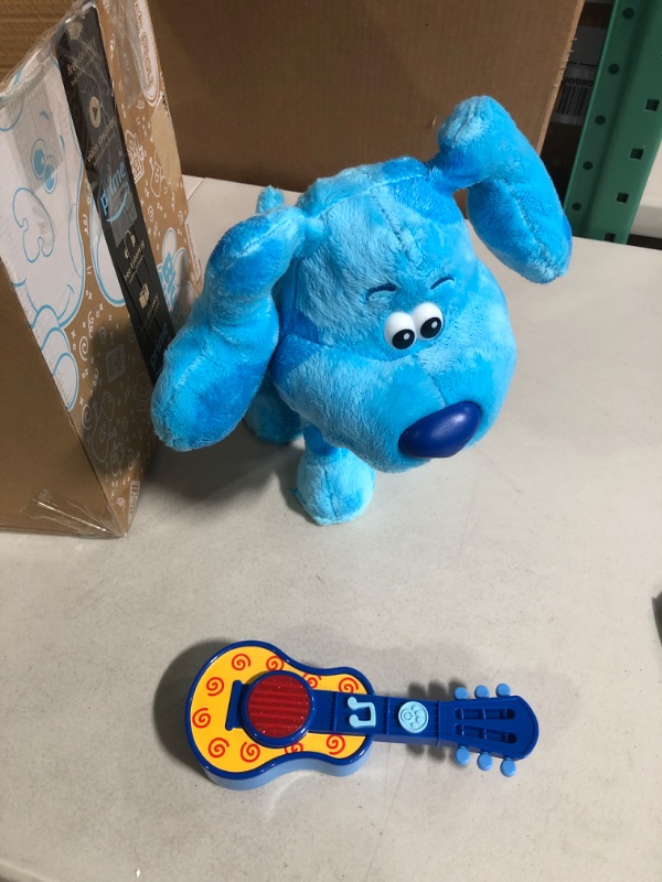 Photo 2 of Blue’s Clues & You! Dance-Along Blue Plush, by Just Play