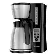 Photo 1 of [USED] Black and Decker 12-Cup* Thermal Programmable Coffeemaker, Silver