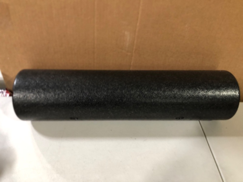 Photo 2 of Amazon Basics High-Density Round Foam Roller Black 24"Roller