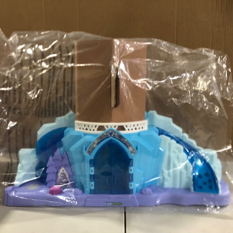 Photo 2 of Disney Frozen Toys, Fisher-Price Little People Toddler Playset With Elsa & Olaf Toys Lights & Music, Elsa's Ice Palace, Frustration-Free Packaging SIOC/FFP