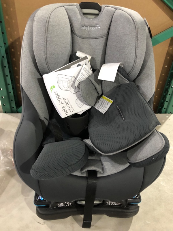 Photo 3 of Baby Jogger City Turn Rotating Convertible Car Seat  Phantom Grey