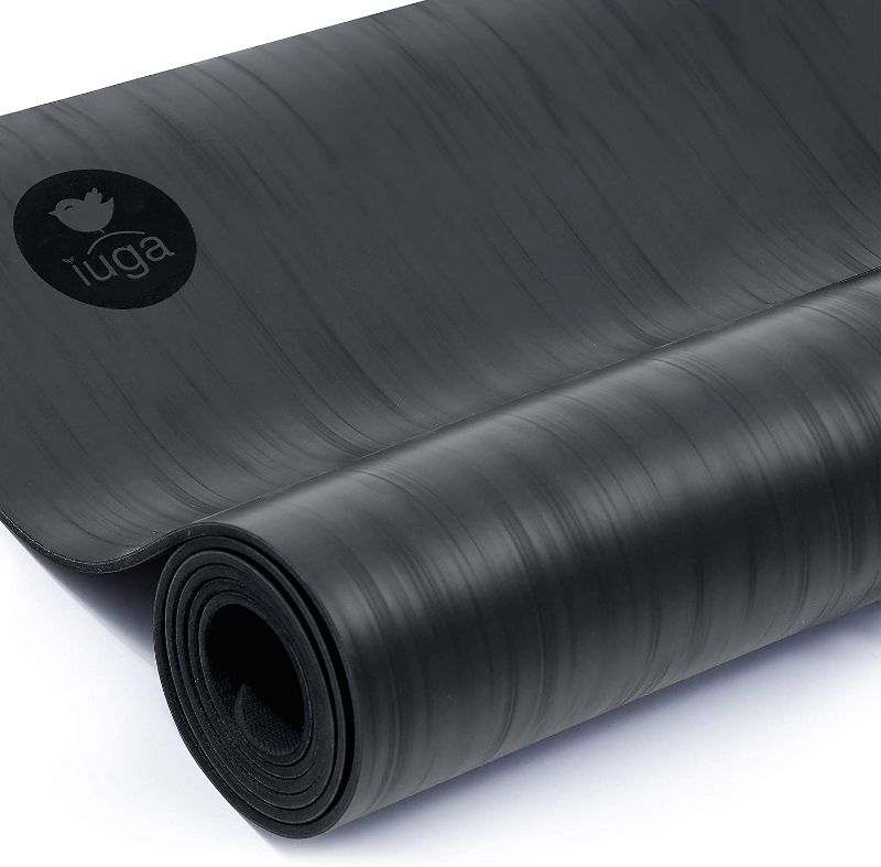 Photo 1 of IUGA Pro Non Slip Yoga Mat, Unbeatable Non Slip Performance, Eco Friendly and SGS Certified Material for Hot Yoga, Odorless Lightweight and Extra Large Size, Free Carry Strap
