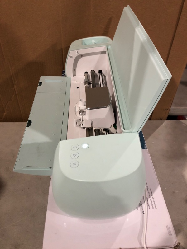 Photo 3 of Cricut Explore 3 - 2X Faster DIY Cutting Machine for all Crafts, Matless Cutting with Smart Materials, Cuts 100+ Materials, Bluetooth Connectivity, Compatible with iOS, Android, Windows & Mac