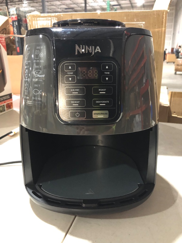 Photo 2 of "FOR PARTS" Ninja AF101 Air Fryer that Crisps, Roasts, Reheats, & Dehydrates, 
