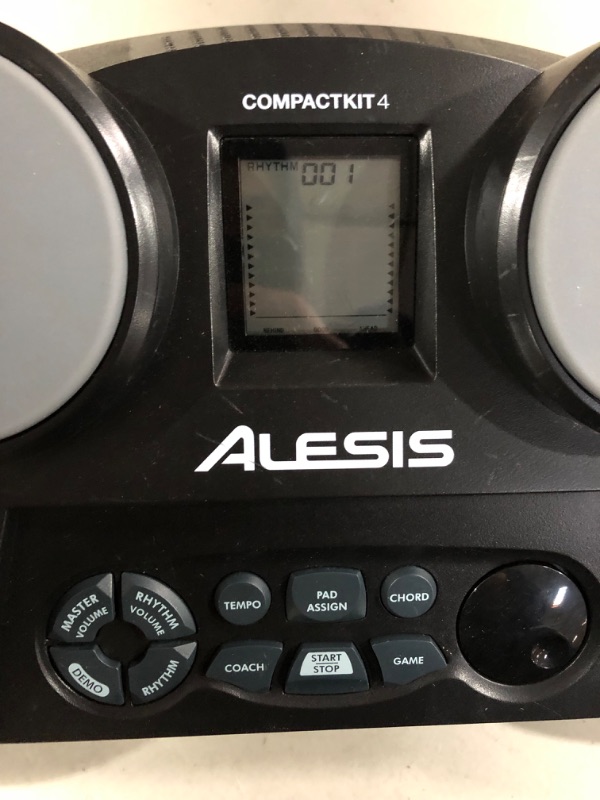 Photo 3 of Alesis CompactKit 4: 4-Pad Portable Tabletop Drum Kit