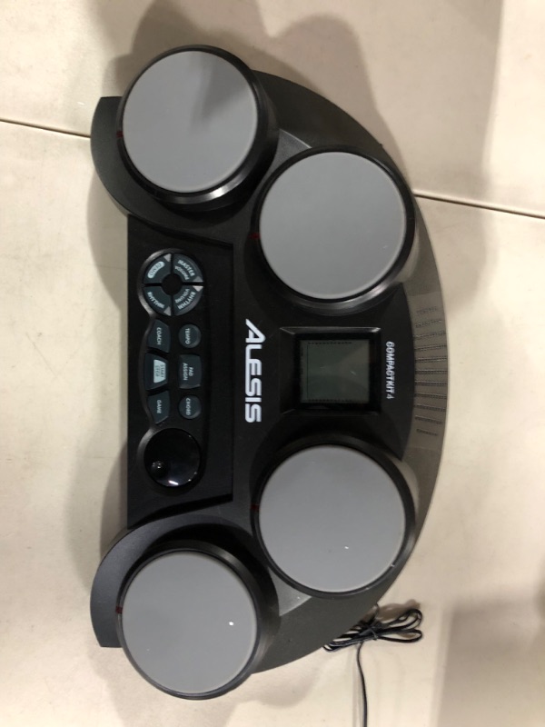Photo 1 of Alesis CompactKit 4: 4-Pad Portable Tabletop Drum Kit