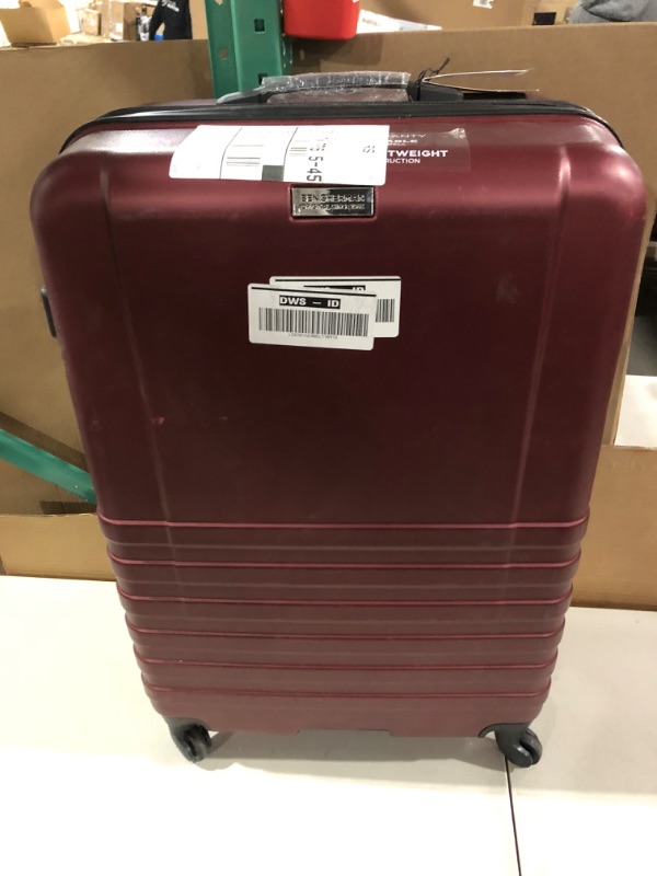 Photo 2 of **SEE NOTES**
Ben Sherman Spinner Travel Upright Luggage, Burgundy, 4-Wheel 28" Burgundy 4-Wheel 28"