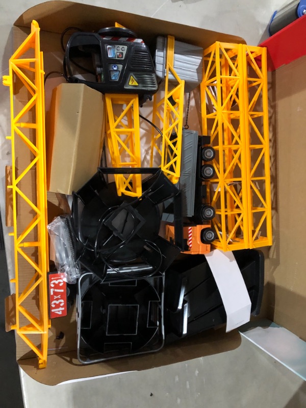 Photo 2 of Dickie Toys 48" Mega Crane and Truck Vehicle and Playset