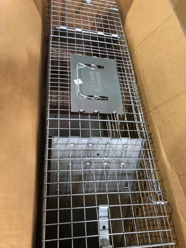 Photo 2 of **NEW** Havahart 1045SR Large 2-Door Humane Catch and Release Live Animal Trap for Armadillos, Beavers, Bobcats, Small Dogs, Cats, Foxes, Groundhogs, Nutria, Opossums, Raccoons, and Similar-Sized Animals