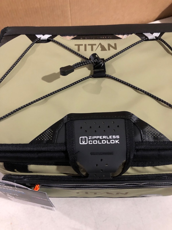 Photo 3 of Arctic Zone Titan Deep Freeze Zipperless Hardbody Coolers - Sizes: 9, 16, 30 and 48 Can - Colors: Navy, Moss, Process Blue, Pine, Citrus, Gray, Blue Lagoon Moss 30 Can