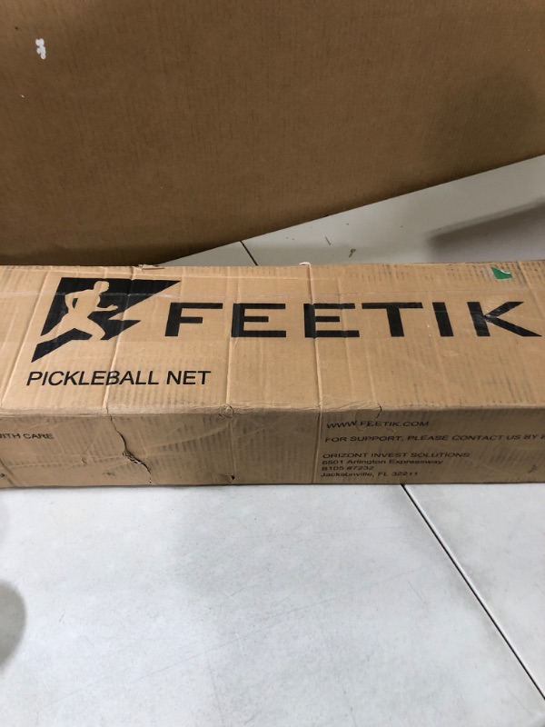 Photo 2 of 3.0 Portable Pickleball Net System (Set Includes Metal Frame and Net in Carry Bag) | Durable and Easy to Assemble