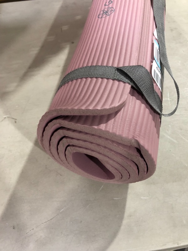 Photo 2 of [DAMAGE] GAIAM ESSENTIALS YOGA MAT PURPLE