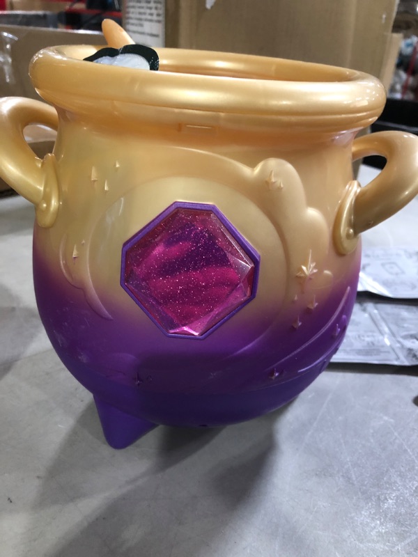 Photo 3 of **USED** Magic Mixies Magical Misting Cauldron Interactive Pink Plush Toy