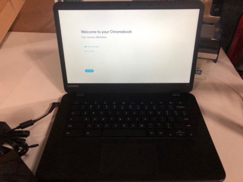 Photo 2 of ** SEE NOTES** Lenovo 14" IdeaPad N42-20 Chromebook, Intel N3060 Dual-Core, 16GB eMMC SSD, 4GB DDR3, 802.11ac, Bluetooth, ChromeOS