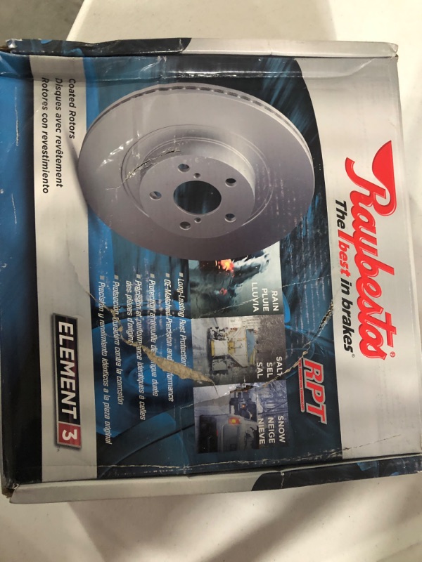 Photo 2 of ** SEE NOTES ** Raybestos 780444FZN Rust Prevention Technology Coated Rotor Brake Rotor, 1 Pack