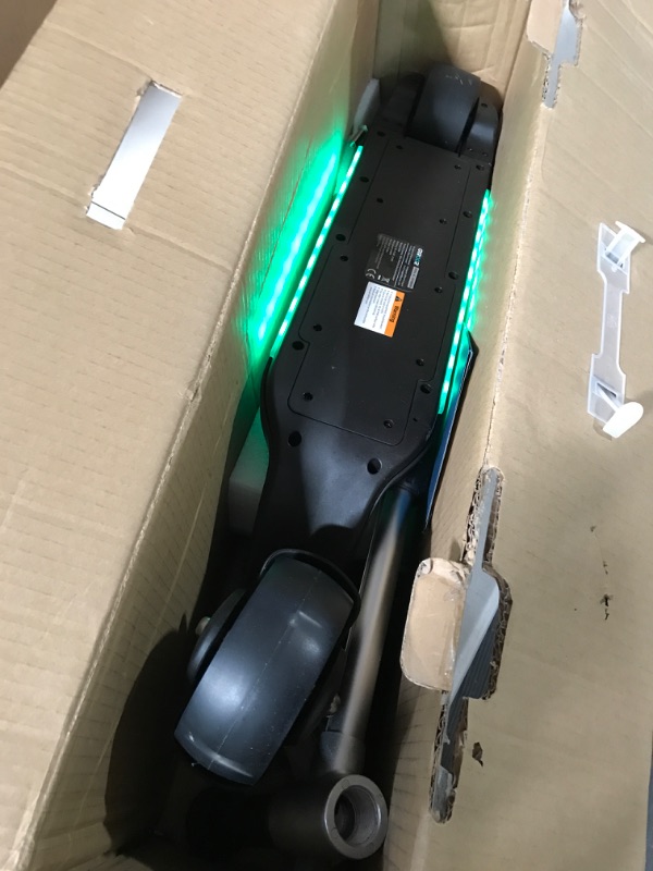 Photo 4 of Gyroor Electric Scooter for Kids 6 MPH Limit black