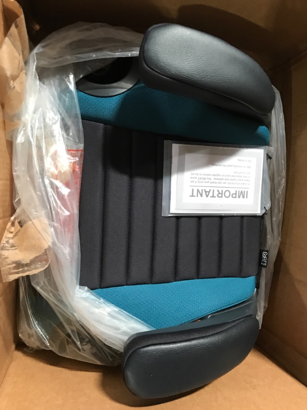 Photo 4 of Chicco GoFit Plus Backless Booster Car Seat- Stream/Blue