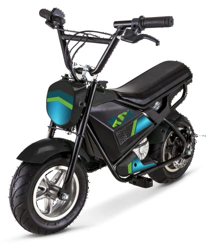 Photo 1 of Kid Trax Kids KTX Mini Bike, 24 Volt, Youth 8-12 Years Old, Max Rider Weight 120 Lbs, Black, (KT1598A)