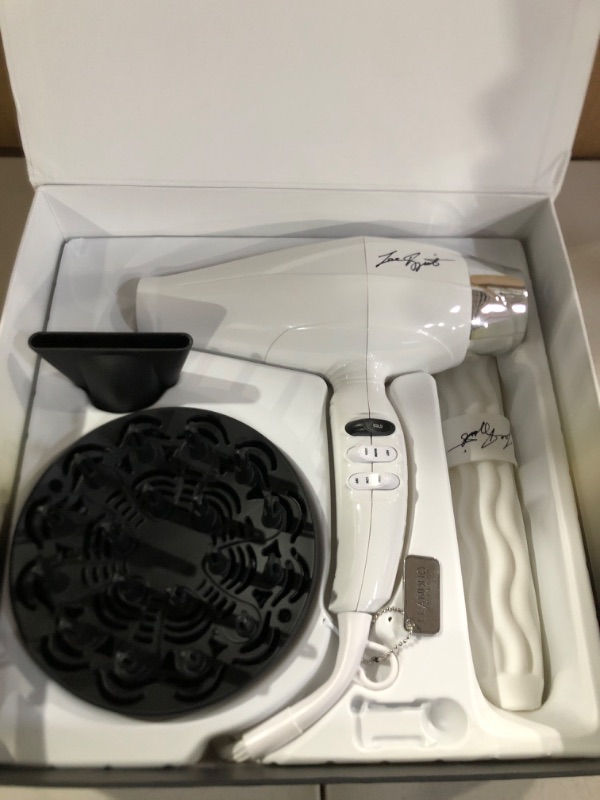 Photo 2 of Conair Hair Dryer, Carbon Infused Brushless Motor Hair Dryer with Diffuser by Leandro Limited X Conair