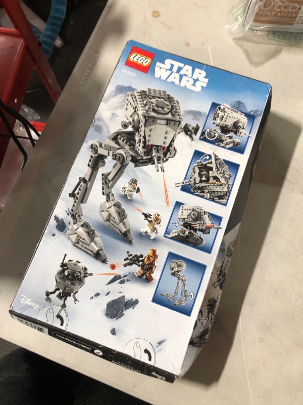 Photo 2 of ***SEE CLERK NOTES
LEGO Star Wars Hoth at-ST 75322 Building Toy Set for Kids, Boys, and Girls Ages 9+ (586 Pieces)