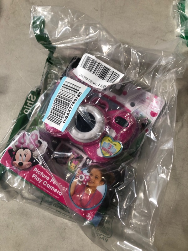 Photo 2 of Disney Junior Minnie Mouse Picture Perfect Camera, Lights and Realistic Sounds Pretend Play Toy Camera for 3 Year Old Girls, by Just Play