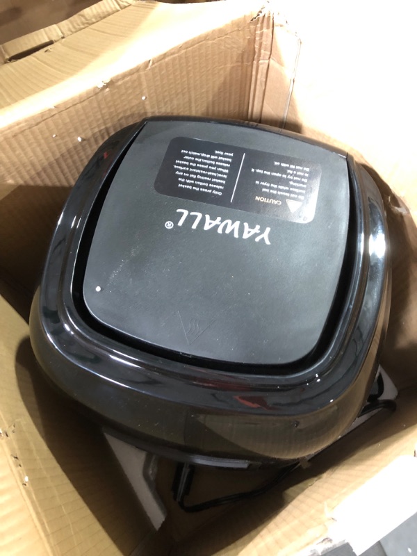Photo 2 of Air Fryer Oven Cooker XL - 6 QT Airfryer Basket Fryers for Grill Kitchen Digital Acessories Black - YAWALL