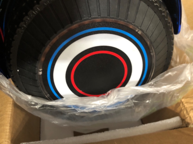 Photo 2 of Blue hoverboard.