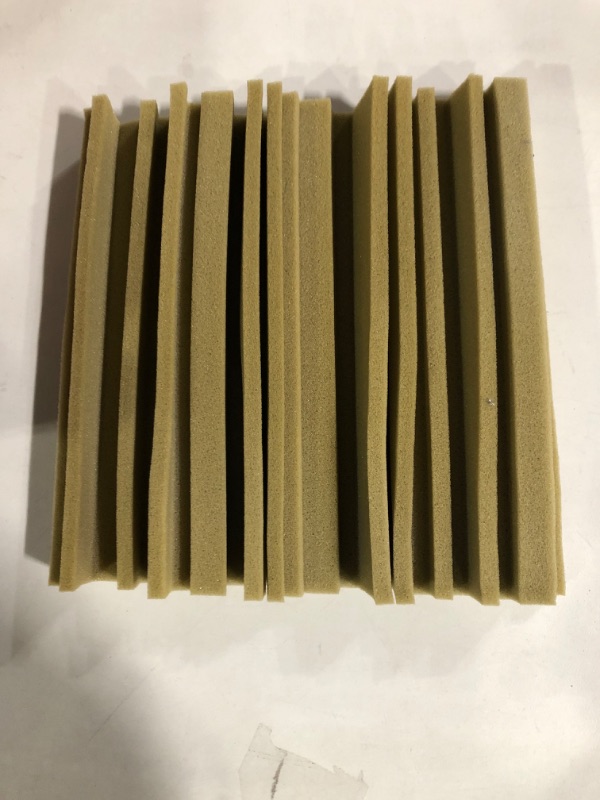 Photo 2 of 8 Pack Acoustic Foam 1” X 12” X 12” Soundproof Foam Panels -