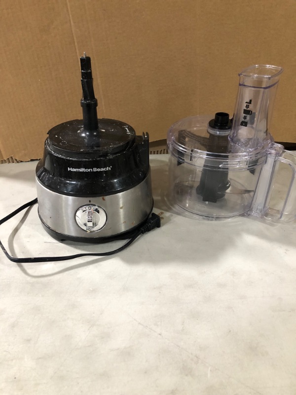 Photo 2 of Hamilton Beach 10-Cup Food Processor, with Bowl Scraper (70730)