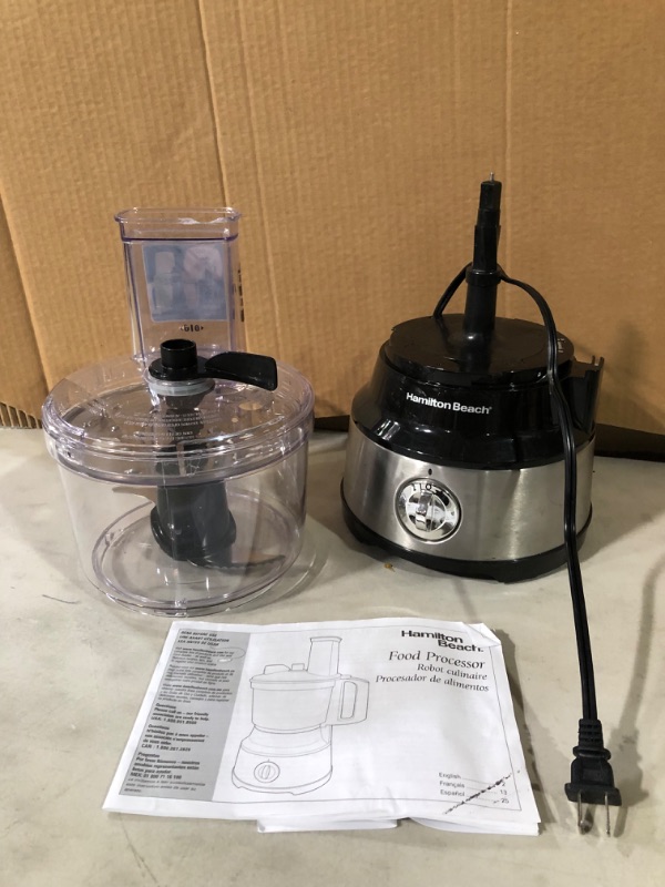 Photo 2 of Hamilton Beach 10-Cup Food Processor, with Bowl Scraper (70730)