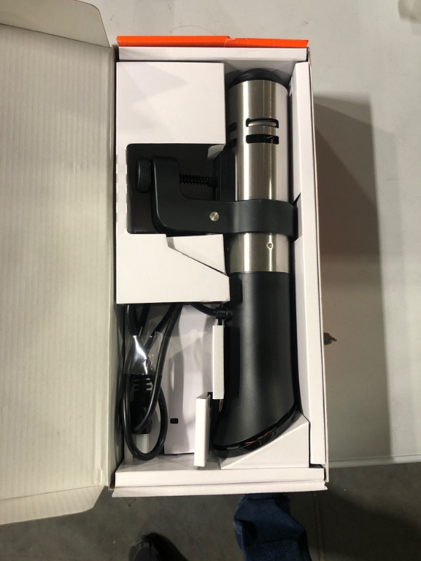 Photo 3 of Anova Culinary AN500-US00 Sous Vide Precision Cooker (WiFi), 1000 Watts | Anova App Included, Black and Silver WiFi Cooker