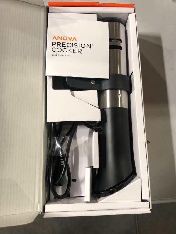 Photo 2 of Anova Culinary AN500-US00 Sous Vide Precision Cooker (WiFi), 1000 Watts | Anova App Included, Black and Silver WiFi Cooker