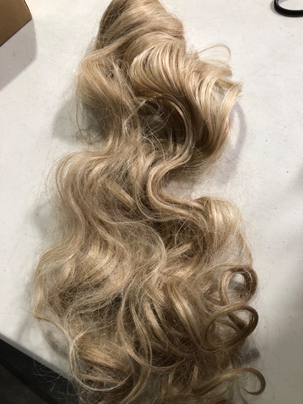 Photo 3 of Blonde Tape in Hair Extensions Human Hair 