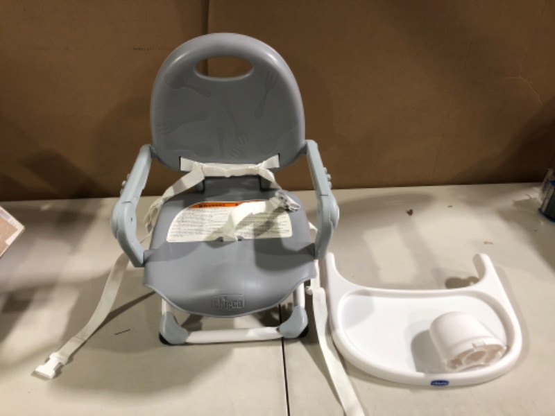 Photo 2 of Chicco Pocket Snack Booster Seat, Grey