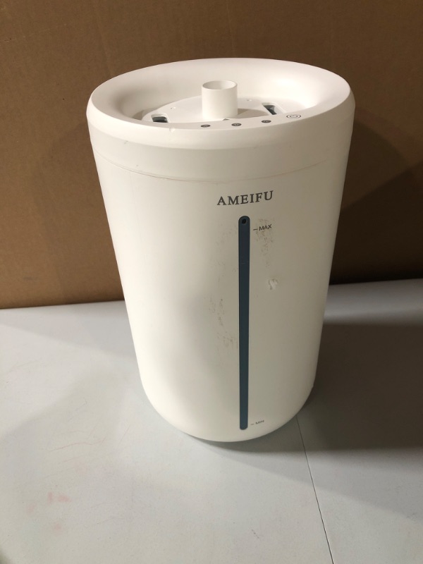 Photo 1 of AMEIFU Top Fill Humidifier, 4.5L Quiet Ultrasonic